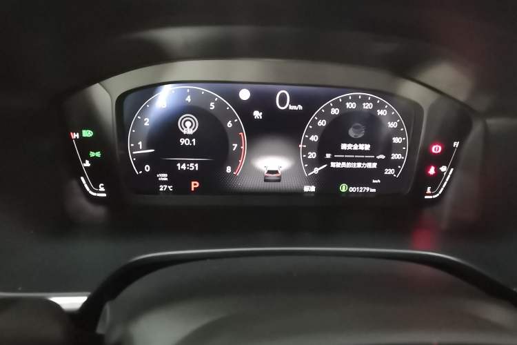 Used Honda Breeze 2023 240TURBO Four-Wheel Drive Luxury Edition 5 Seats Instrument Cluster