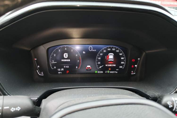 Used Honda Breeze 2023 240TURBO Two-Wheel-Drive Luxury Edition 5 Seats Instrument Cluster