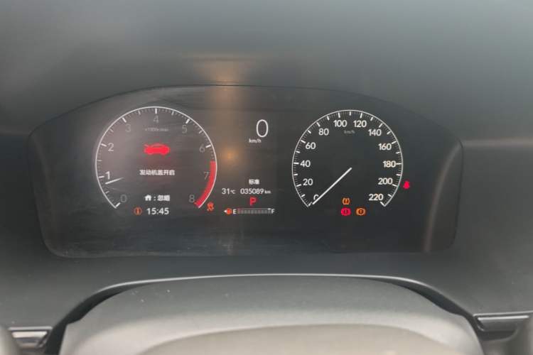 Used Honda Breeze 2023 240TURBO Two-Wheel Drive Elite Edition 5 Seats Instrument Cluster