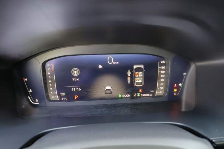 Used Honda Breeze 2023 240TURBO Two-Wheel-Drive Luxury Edition 5 Seats Instrument Cluster