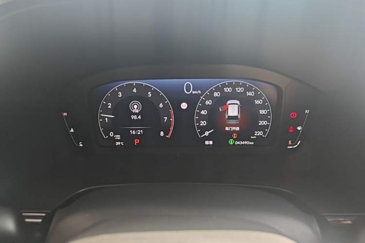 Used Honda Breeze 2023 240TURBO Two-Wheel-Drive Luxury Edition 5 Seats Instrument Cluster
