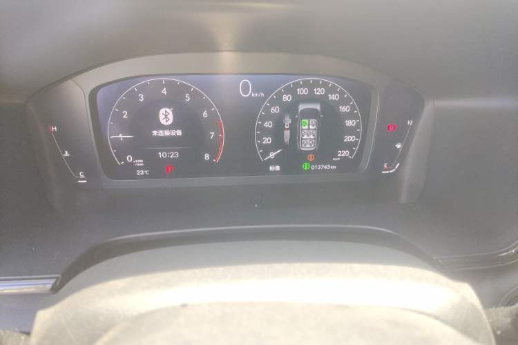 Used Honda Breeze 2023 240TURBO Two-Wheel-Drive Prestige Edition PRO 7-Seater Odometer Close Up