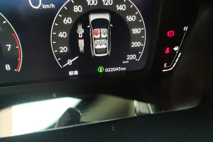 Used Honda Breeze 2023 240TURBO Two-Wheel-Drive Luxury Edition 5 Seats Odometer Close Up