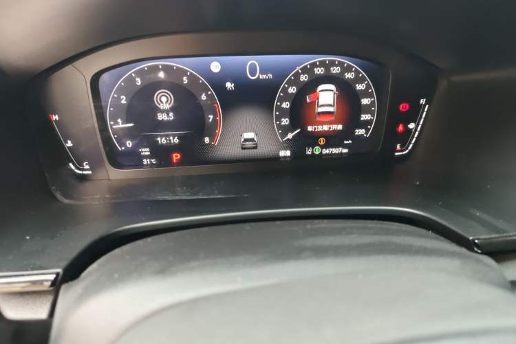 Used Honda Breeze 2023 240TURBO Two-Wheel-Drive Prestige Edition 5 Seats Odometer Close Up