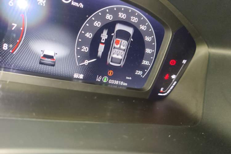 Used Honda Breeze 2023 240TURBO Two-Wheel-Drive Luxury Edition 5 Seats Odometer Close Up
