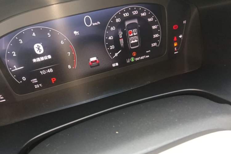 Used Honda Breeze 2023 240TURBO Two-Wheel-Drive Luxury Edition 5 Seats Odometer Close Up