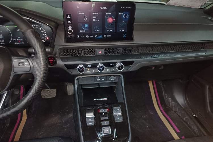 Used Honda Breeze 2024 eHEV Two-Wheel-Drive Luxury Edition Audio And AC Panel