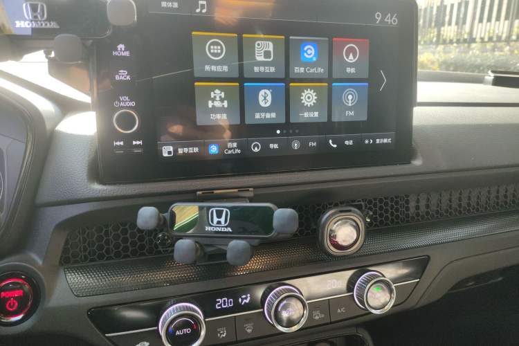 Used Honda Breeze 2024 eHEV Two-Wheel Drive Prestige Edition Audio And AC Panel
