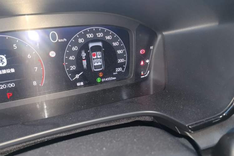 Used Honda Breeze 2025 240TURBO Two-Wheel-Drive Luxury Edition 5 Seats Odometer Close Up