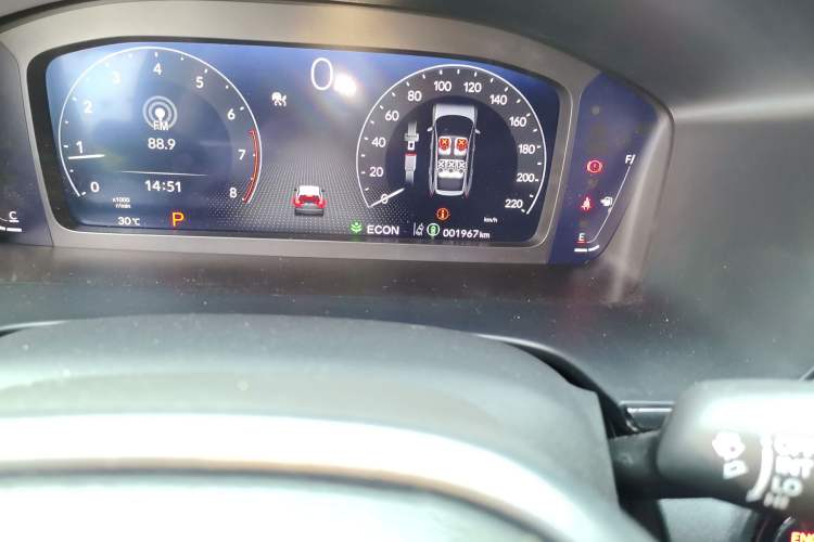 Used Honda Breeze 2025 240TURBO Two-Wheel-Drive Prestige Edition 5 Seats Odometer Close Up
