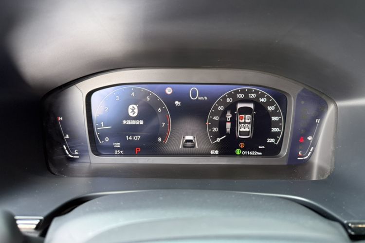 Used Honda Breeze 2025 240TURBO Two-Wheel-Drive Luxury Edition 5 Seats Odometer Close Up