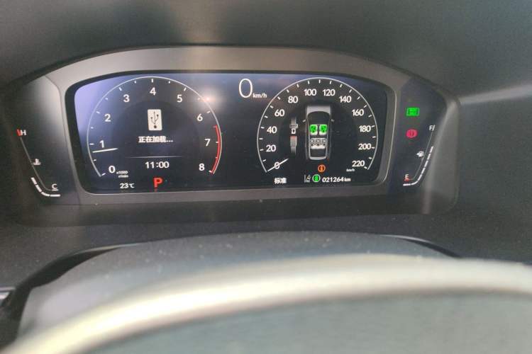 Used Honda Breeze 2025 240TURBO Two-Wheel-Drive Luxury Edition 5 Seats Odometer Close Up