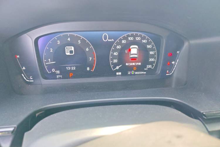 Used Honda Breeze 2025 240TURBO Two-Wheel-Drive Luxury Edition 5 Seats Odometer Close Up