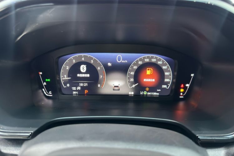 Used Honda Breeze 2025 240TURBO Two-Wheel-Drive Luxury Edition 5 Seats Odometer Close Up