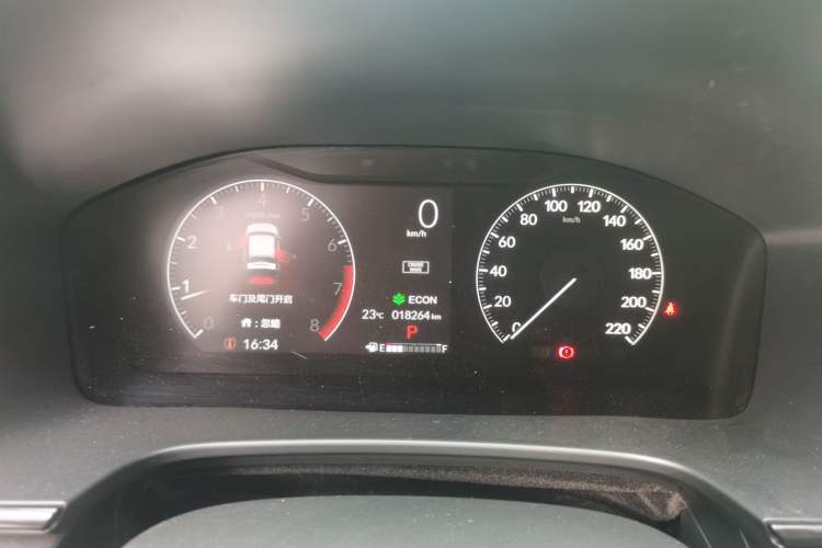 Used Honda Breeze 2025 240TURBO Two-Wheel Drive Elite Edition 5 Seats Instrument Cluster