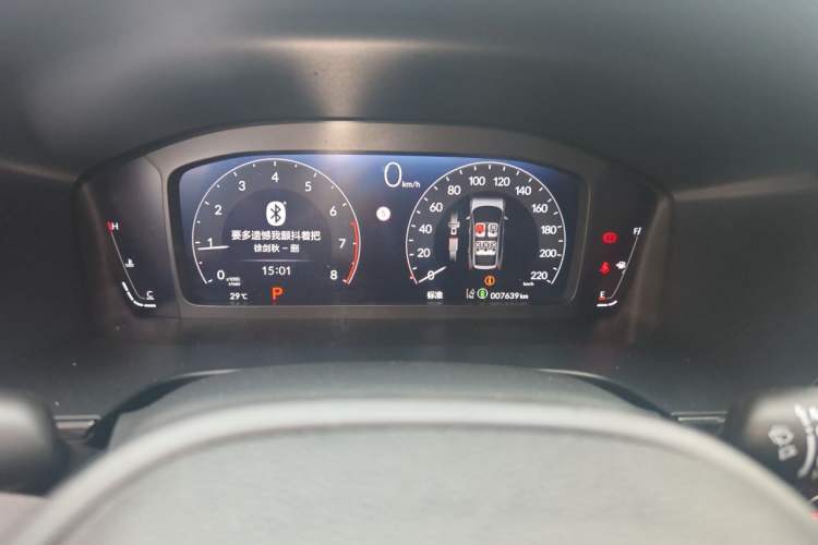 Used Honda Breeze 2025 240TURBO Two-Wheel-Drive Luxury Edition 5 Seats Instrument Cluster