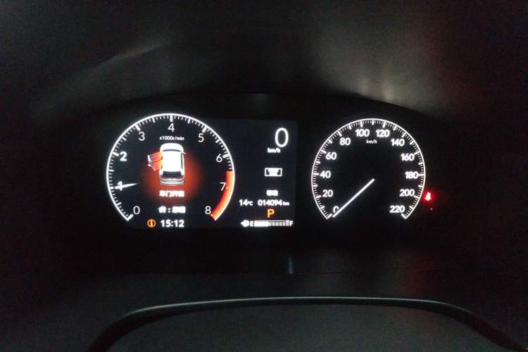 Used Honda Breeze 2025 240TURBO Two-Wheel Drive Elite Edition 5 Seats Instrument Cluster
