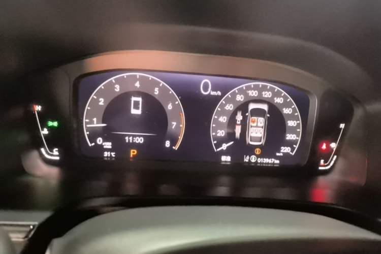 Used Honda Breeze 2025 240TURBO Two-Wheel-Drive Luxury Edition 5 Seats Instrument Cluster