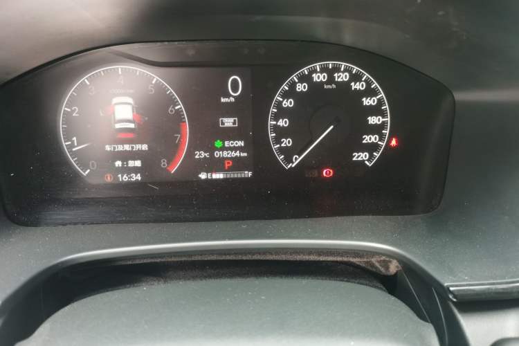 Used Honda Breeze 2025 240TURBO Two-Wheel Drive Elite Edition 5 Seats Odometer Close Up