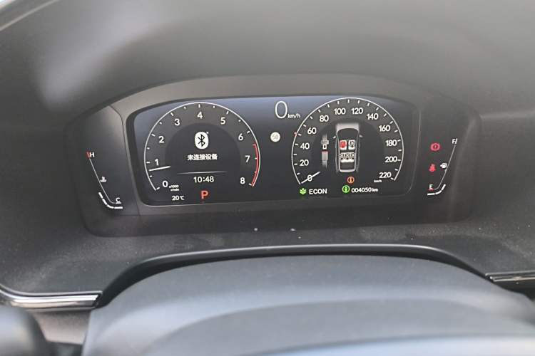 Used Honda Breeze 2025 240TURBO Two-Wheel-Drive Luxury Edition 5 Seats Odometer Close Up