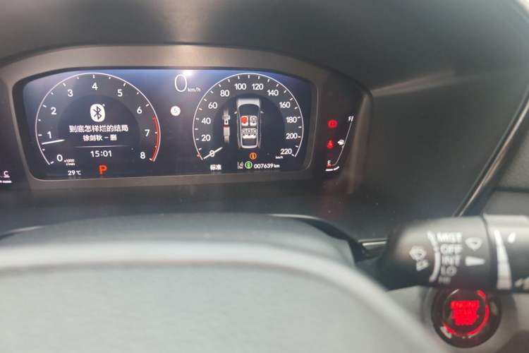 Used Honda Breeze 2025 240TURBO Two-Wheel-Drive Luxury Edition 5 Seats Odometer Close Up