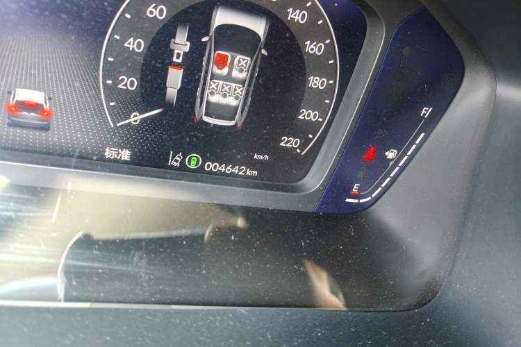 Used Honda Breeze 2025 240TURBO Two-Wheel-Drive Luxury Edition 5 Seats Odometer Close Up