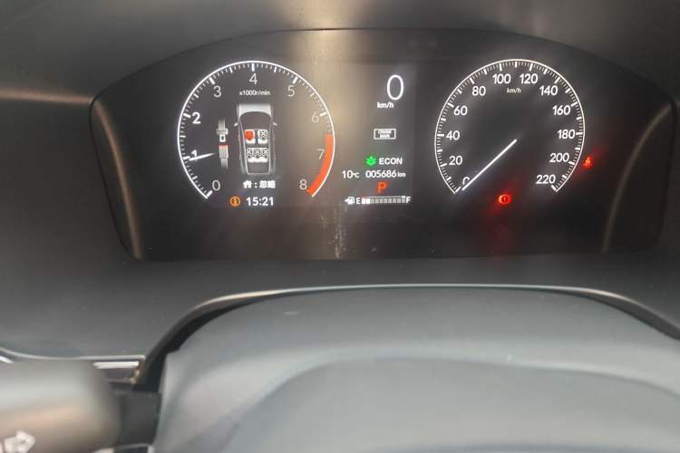 Used Honda Breeze 2025 240TURBO Two-Wheel Drive Elite Edition 5 Seats Odometer Close Up