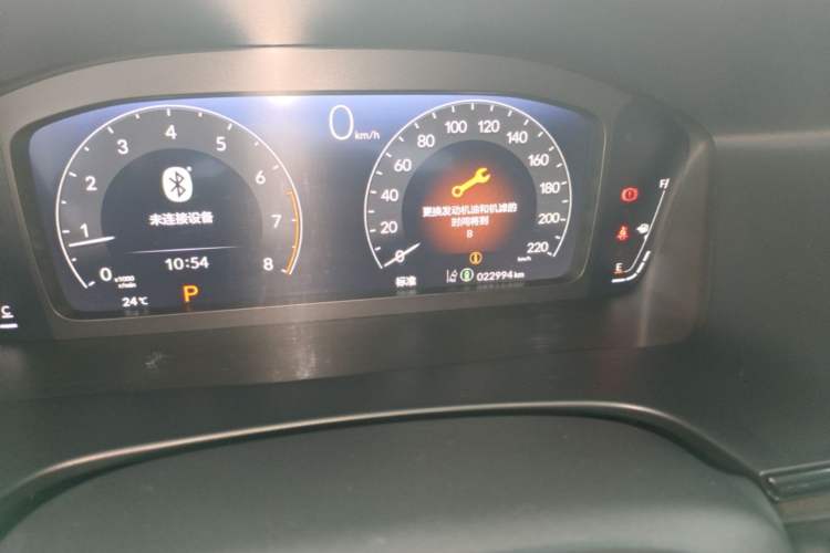 Used Honda Breeze 2025 240TURBO Two-Wheel-Drive Prestige Edition 5 Seats Odometer Close Up