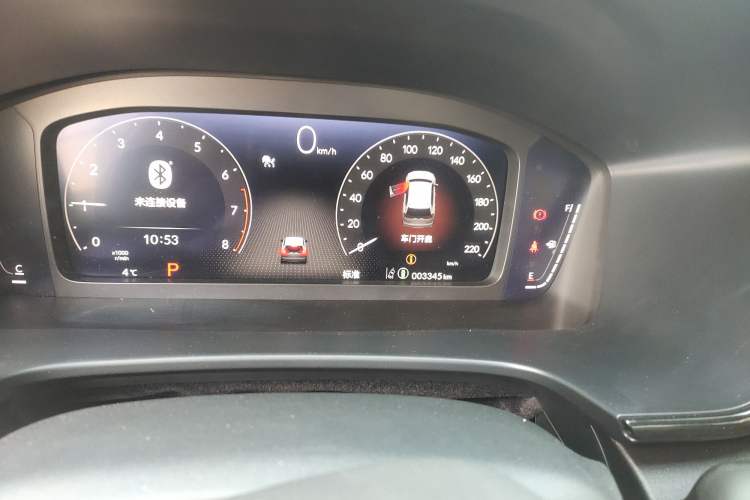 Used Honda Breeze 2025 240TURBO Two-Wheel-Drive Luxury Edition 5 Seats Odometer Close Up