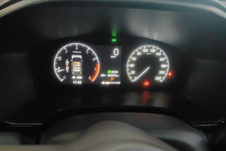 Used Honda Breeze 2025 240TURBO Two-Wheel Drive Elite Edition 5 Seats Odometer Close Up