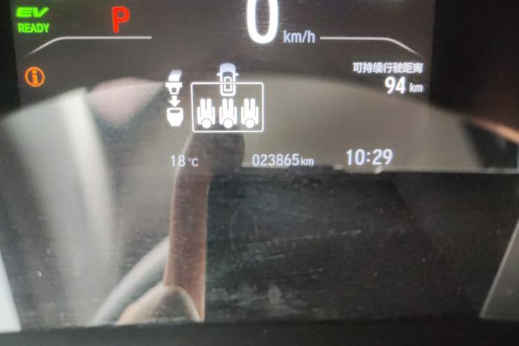 Used Honda Breeze New Energy 2022 ePHEV Prestige Edition Odometer Close Up