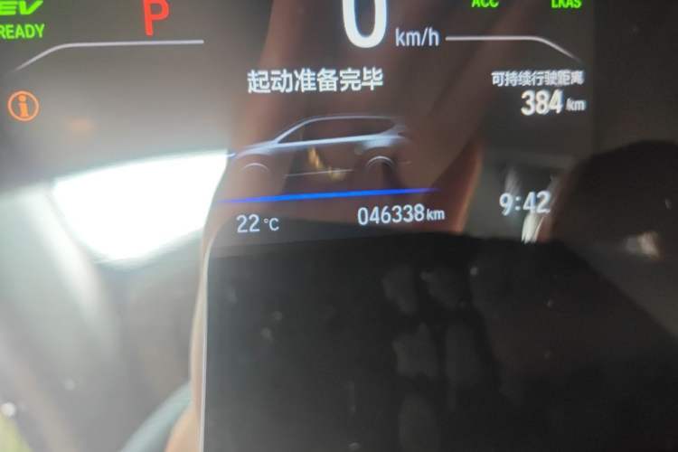 Used Honda Breeze New Energy 2022 ePHEV Luxury Edition Odometer Close Up