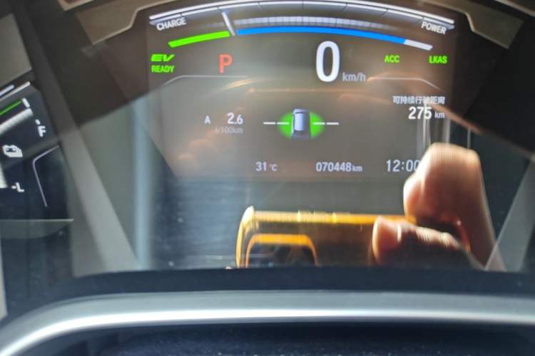 Used Honda Breeze New Energy 2022 ePHEV Prestige Edition Odometer Close Up