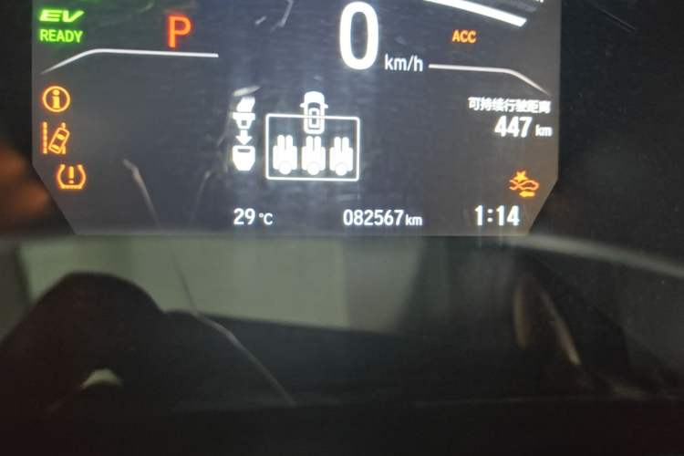 Used Honda Breeze New Energy 2022 ePHEV Luxury Edition Odometer Close Up