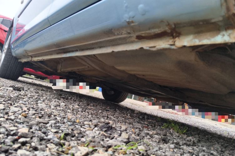 Used Honda City 2007 1.5L manual Comfort version Chassis Rear Left
