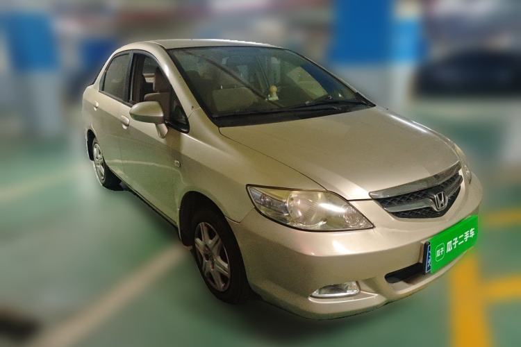 Used Honda City 2007 1.3L manual standard version Front Right 45 Deg