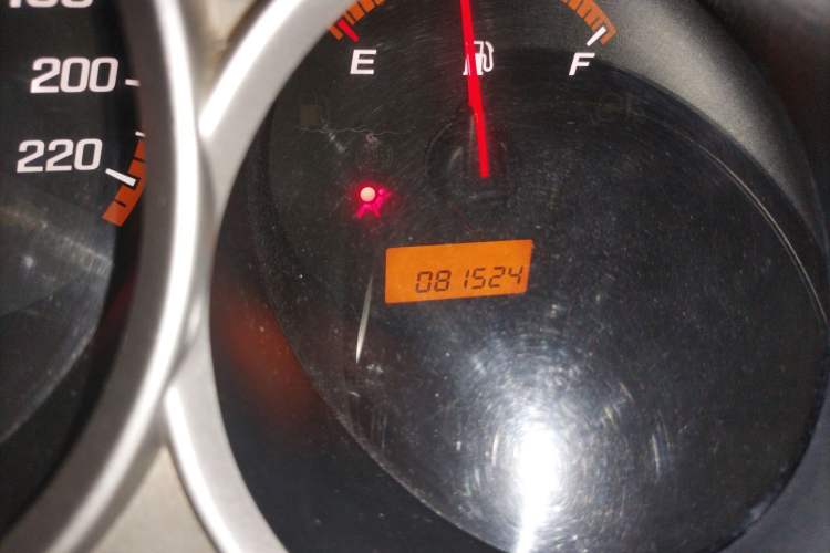 Used Honda City 2007 1.5L automatic comfort version Odometer Close Up