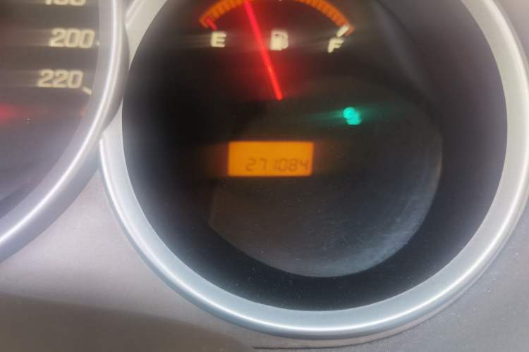 Used Honda City 2007 1.5L automatic comfort version Odometer Close Up