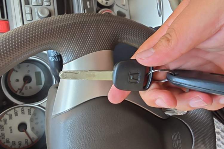 Used Honda City 2007 1.3L manual standard version Vehicle Key