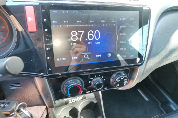 Used Honda City 2015 1.5L manual Comfort version Audio And AC Panel