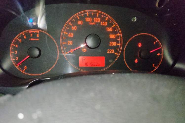 Used Honda City 2015 1.5L CVT Comfort Version Odometer Close Up