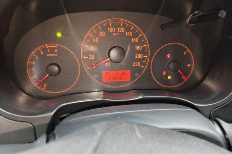 Used Honda City 2015 1.5L CVT Comfort Version Odometer Close Up
