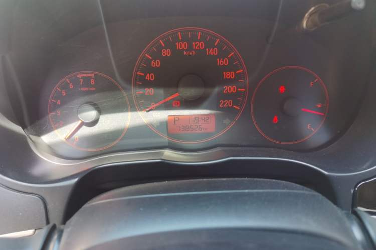 Used Honda City 2015 1.5L CVT Comfort Version Odometer Close Up