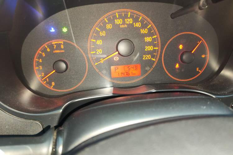 Used Honda City 2015 1.5L CVT Comfort Version Odometer Close Up