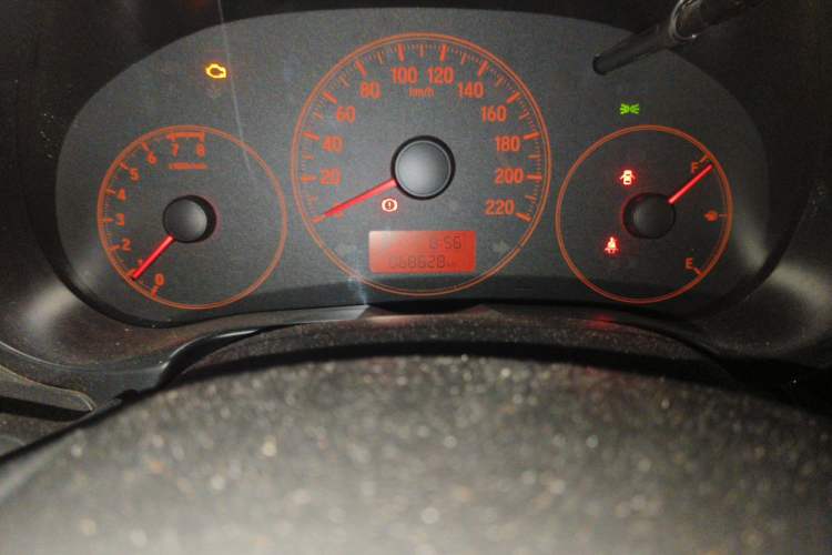 Used Honda City 2015 1.5L CVT Comfort Version Odometer Close Up