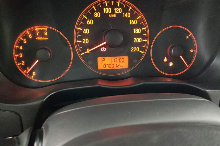 Used Honda City 2015 1.5L CVT Comfort Version Odometer Close Up