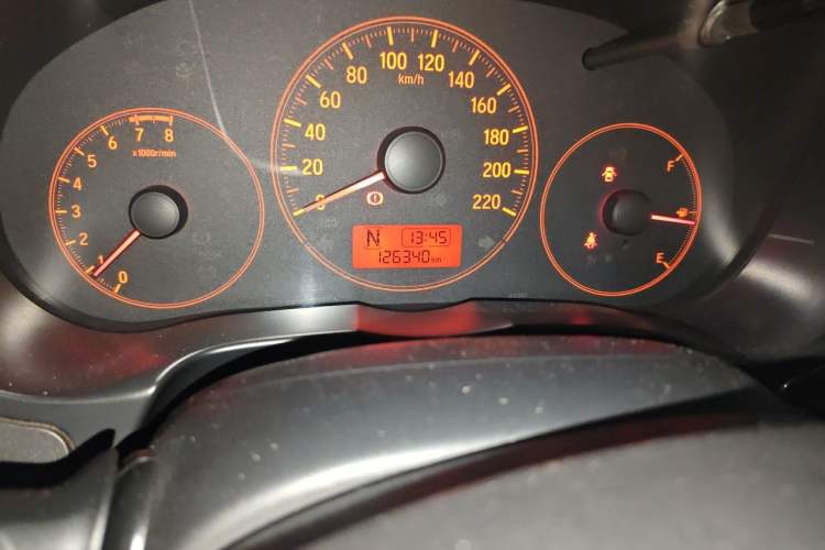 Used Honda City 2015 1.5L CVT Comfort Version Odometer Close Up