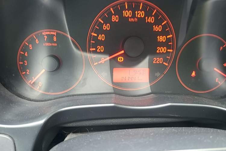 Used Honda City 2015 1.5L Manual Advance Edition Odometer Close Up