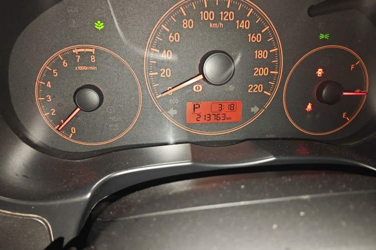 Used Honda City 2015 1.5L CVT Comfort Version Odometer Close Up