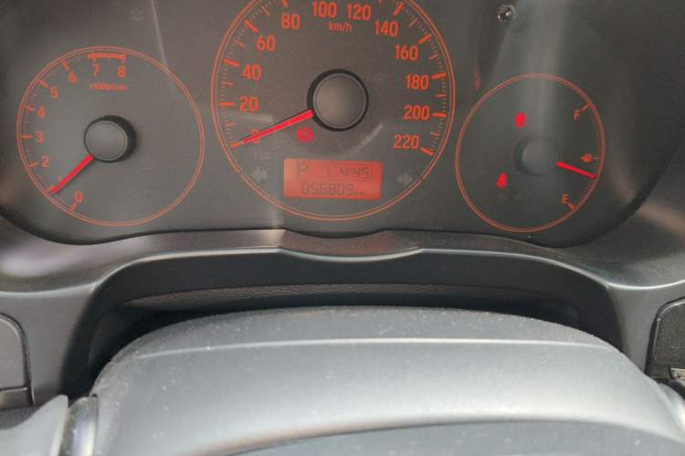 Used Honda City 2017 1.5L CVT Comfort Version Odometer Close Up